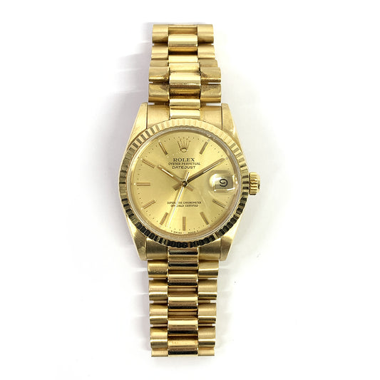 Rolex Datejust 31mm Champagne Dial 68278