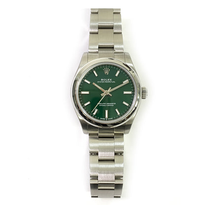 Rolex Oyster Perpetual 31mm Green Dial 277200