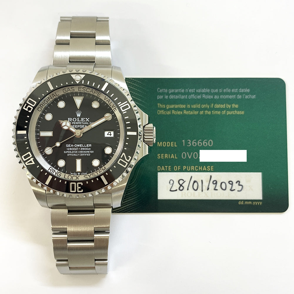 Rolex Sea-Dweller Deep Sea Black Dial 136660 (2023)
