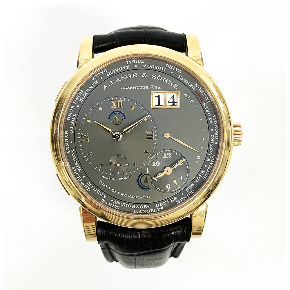 Lange 1 Time Zone 42mm Rose Gold Manual Winding 116.033 (2009)