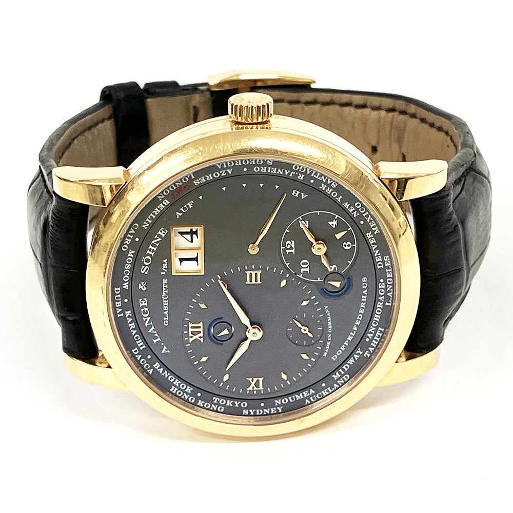 Lange 1 Time Zone 42mm Rose Gold Manual Winding 116.033 (2009)