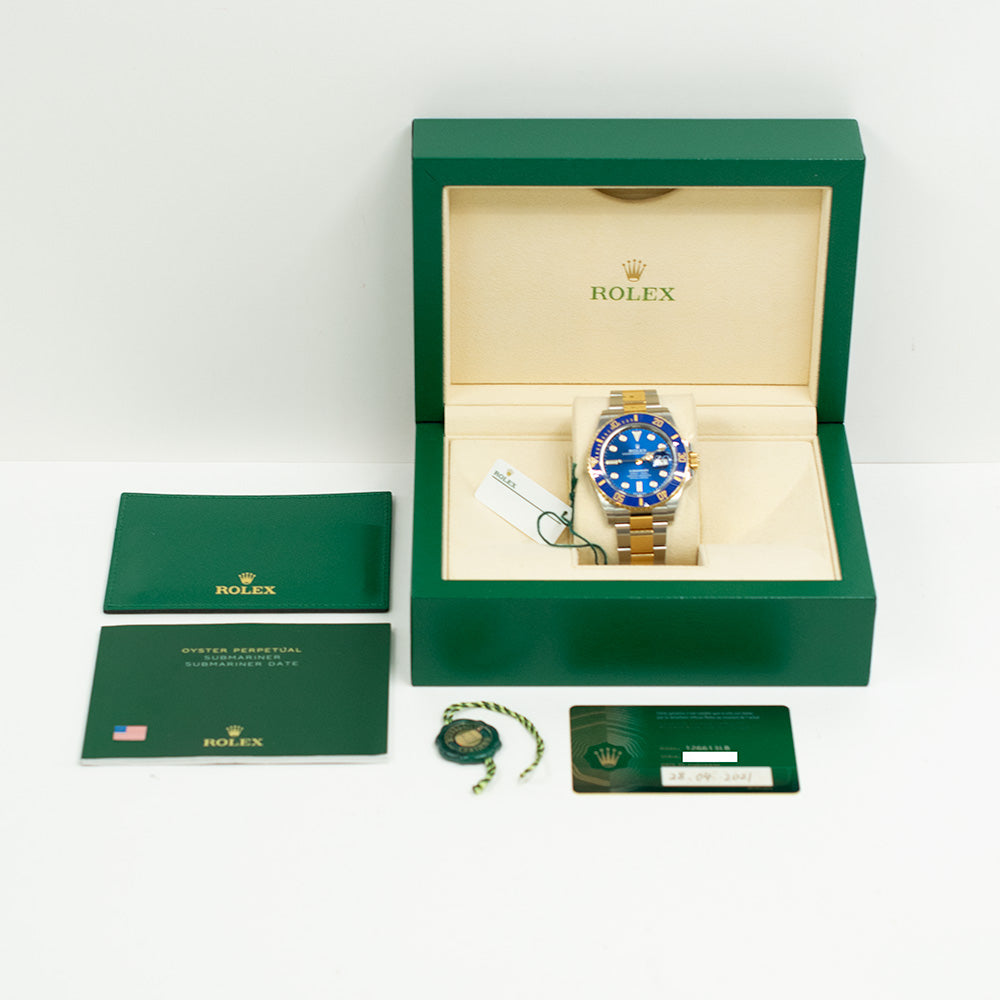 Rolex Submariner Date 41mm Blue Dial 126613LB (2021)