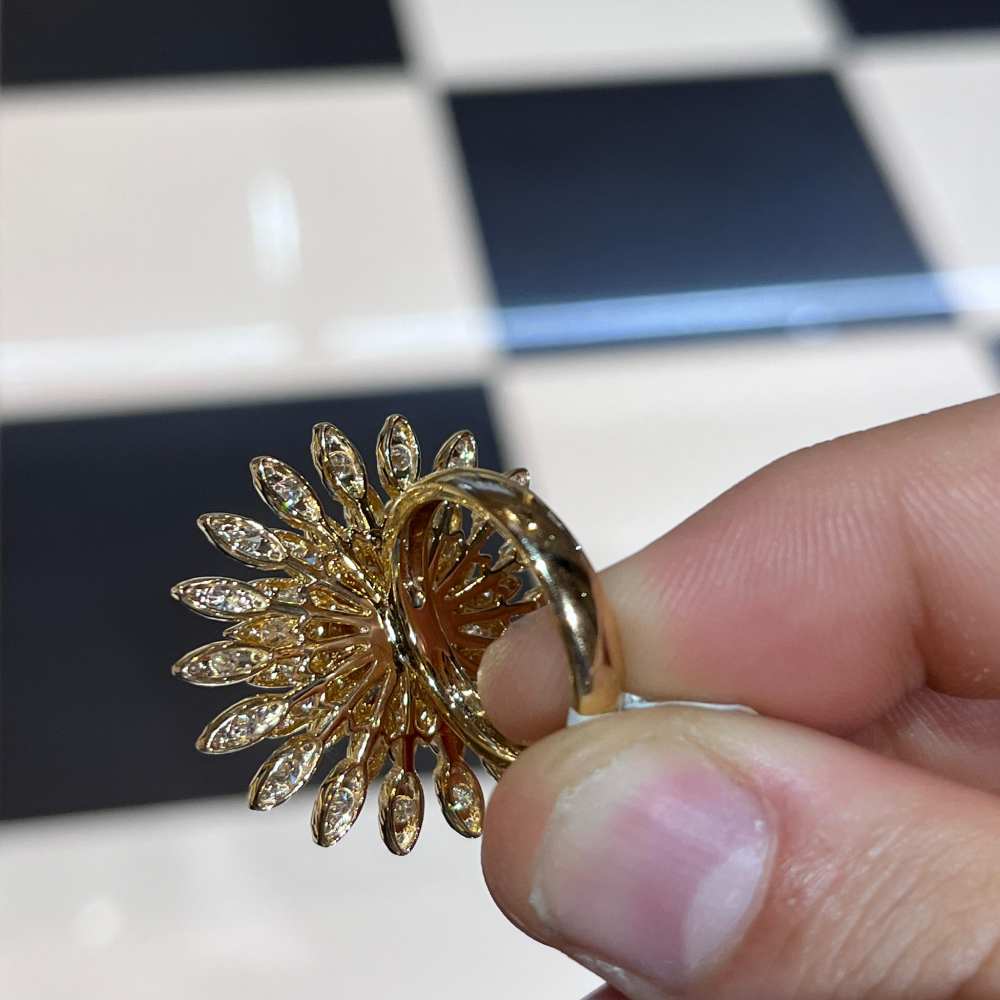 Exquisite 14kt Gold Ring (Style Number: ODR17788-14)