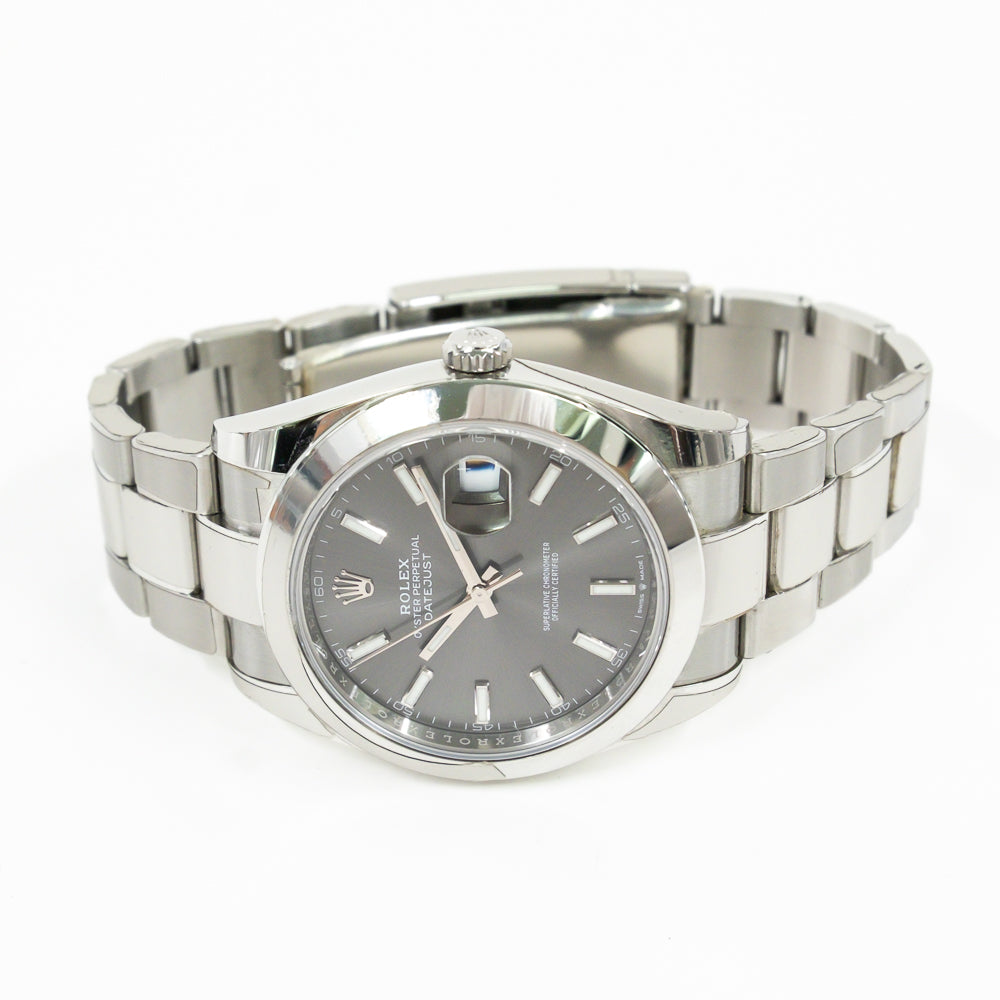 Rolex Datejust 41mm Slate Dial 126300 (2024)