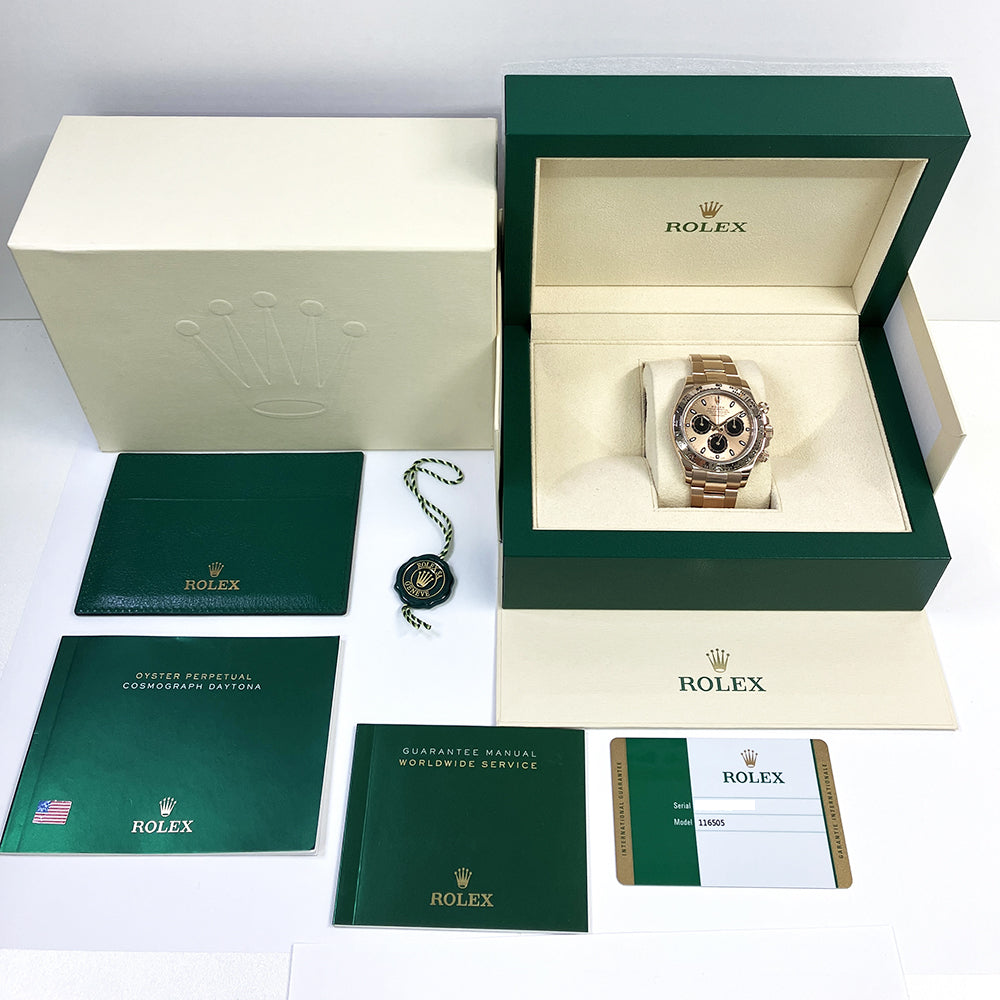 Rolex Daytona 40mm Pink Dial 116505