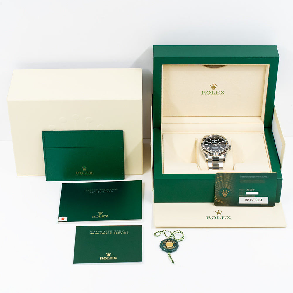 Rolex Sky-Dweller Black Dial 336934 (2024)