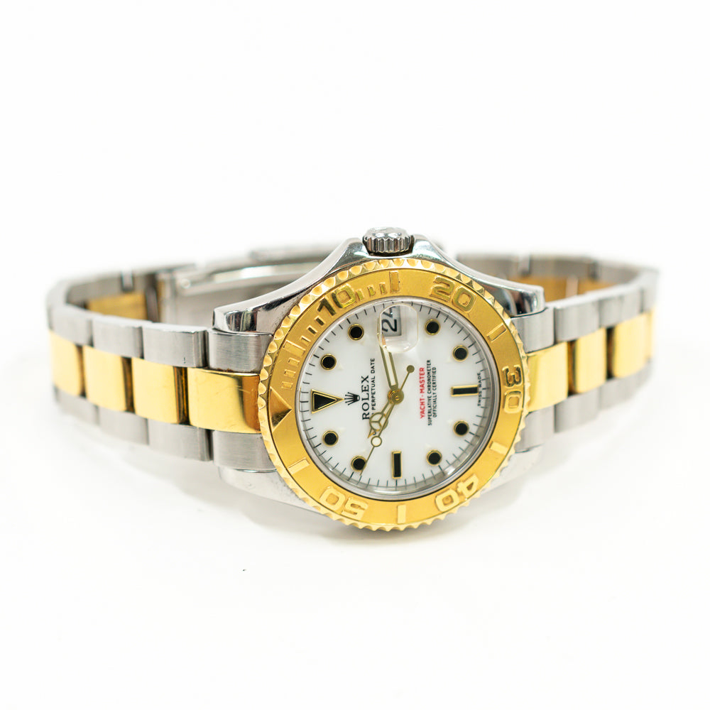 Rolex Yacht-Master 35mm White Dial 168623 (2000)