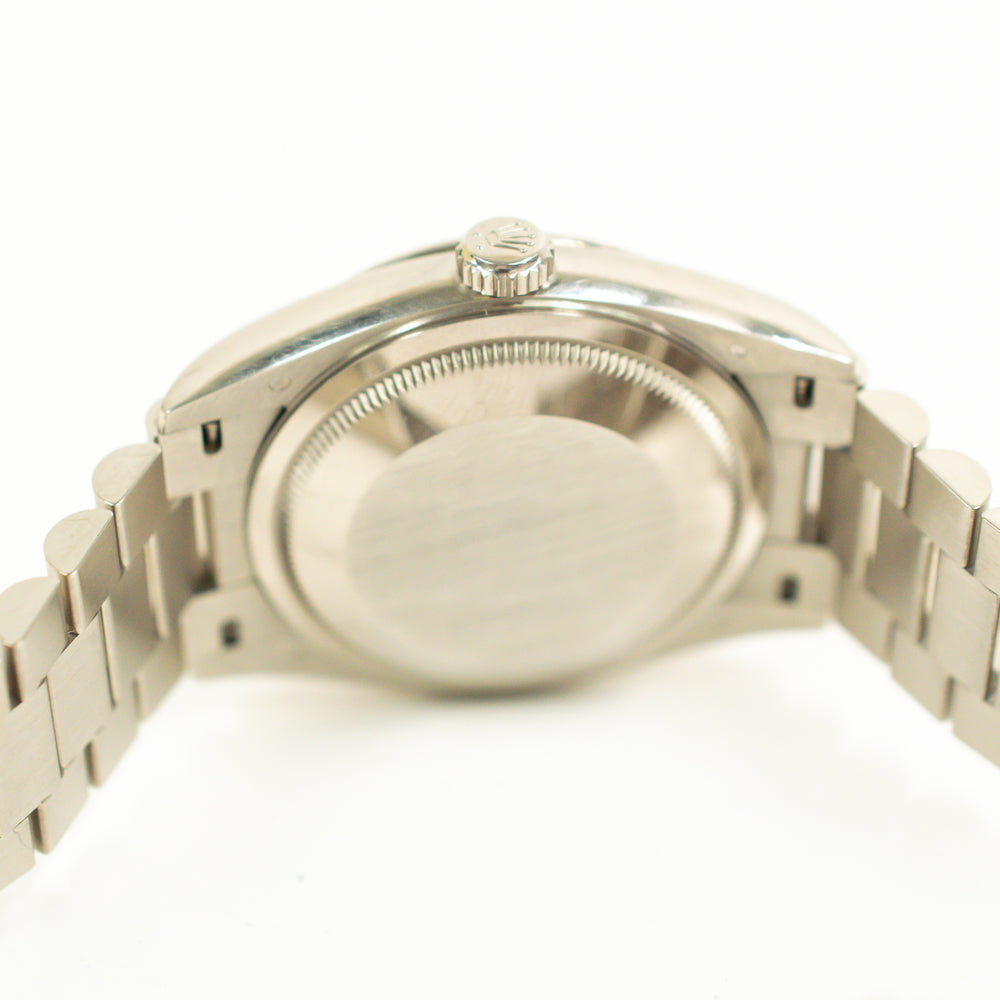 Rolex Day-Date 36mm White Roman Dial 128239A (2021)