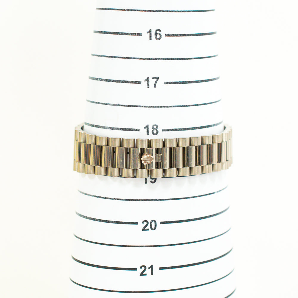 Rolex Day-Date 36mm White Roman Dial 128239A (2021)
