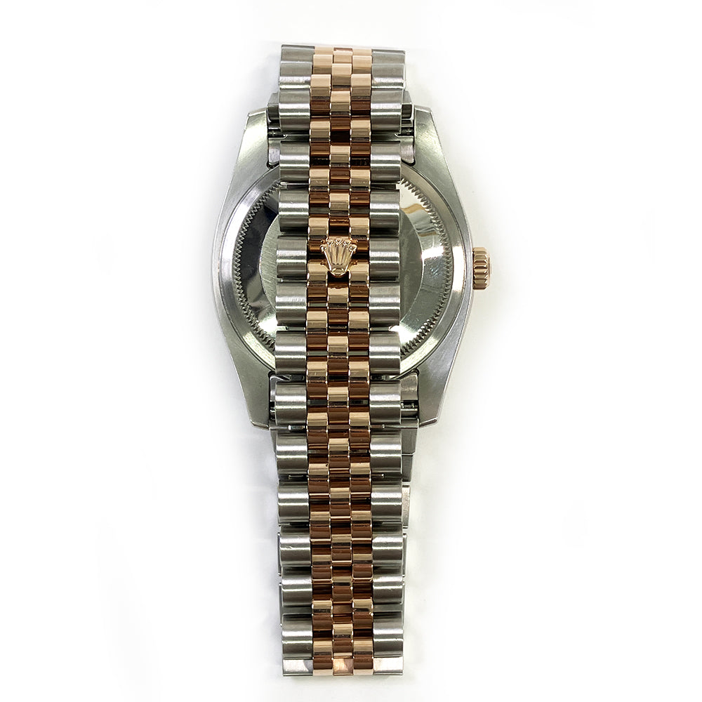 Rolex Datejust 36mm Black Jubilee Diamond Dial 116231 (2007)