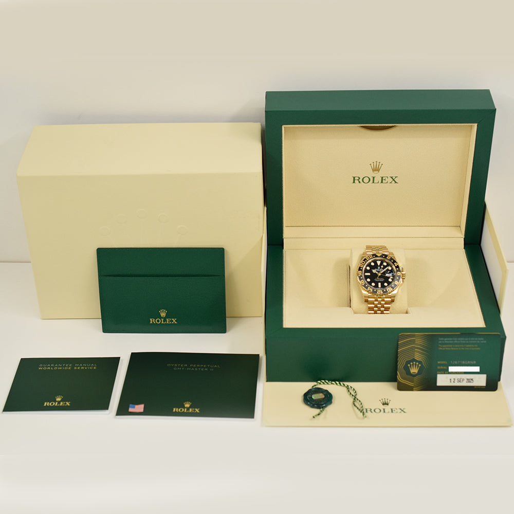 Rolex GMT-Master II Black Dial 126718GRNR (2025)