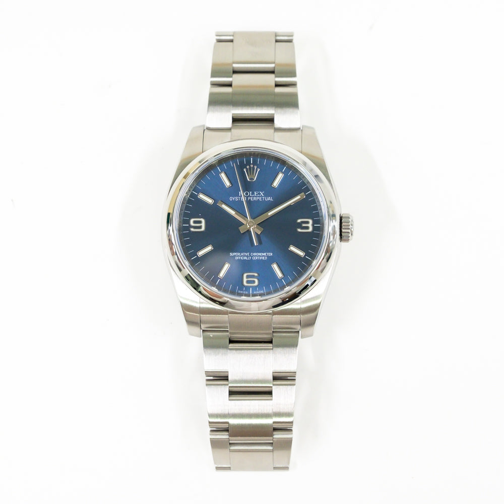 Rolex Oyster Perpetual 36mm Blue Dial 116000 (2015)