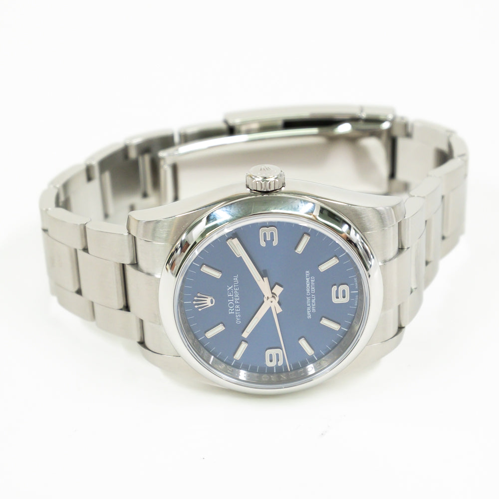 Rolex Oyster Perpetual 36mm Blue Dial 116000 (2015)