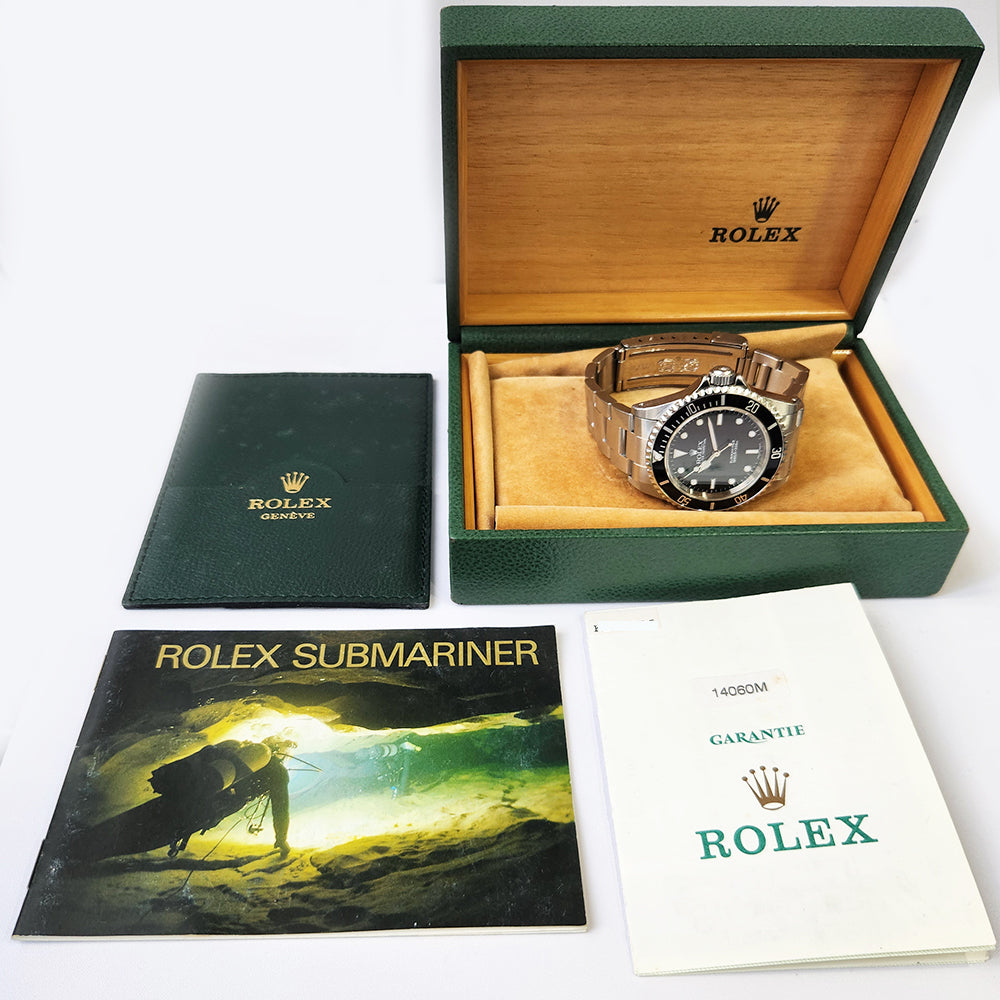 Rolex Submariner No Date 40mm Black Dial 14060M (2002)