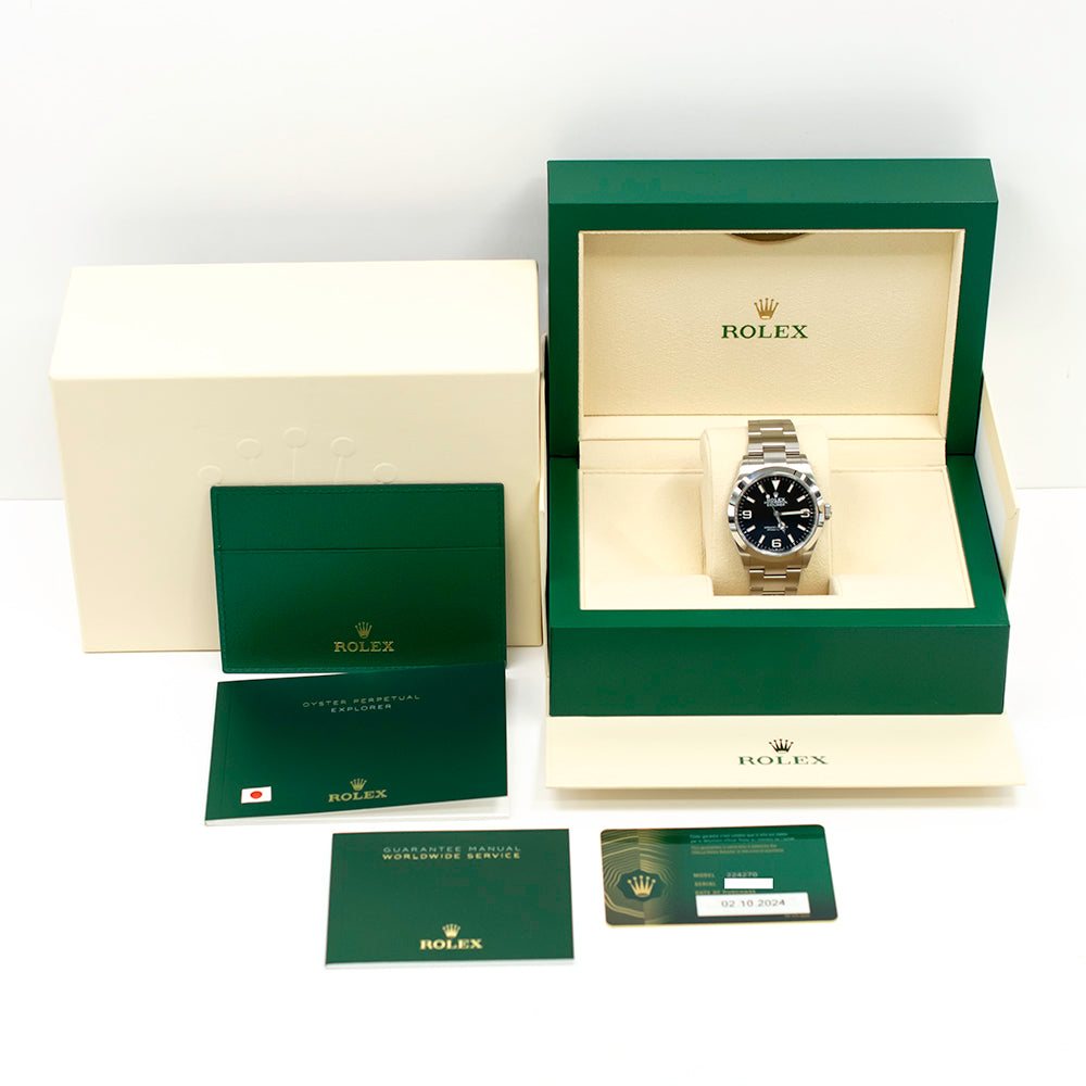 Rolex Explorer 40mm Black Dial 224270 (2024)