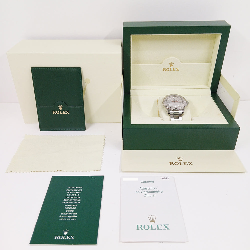 Rolex Yacht-Master 40mm Platinum Dial 16622 (2006)