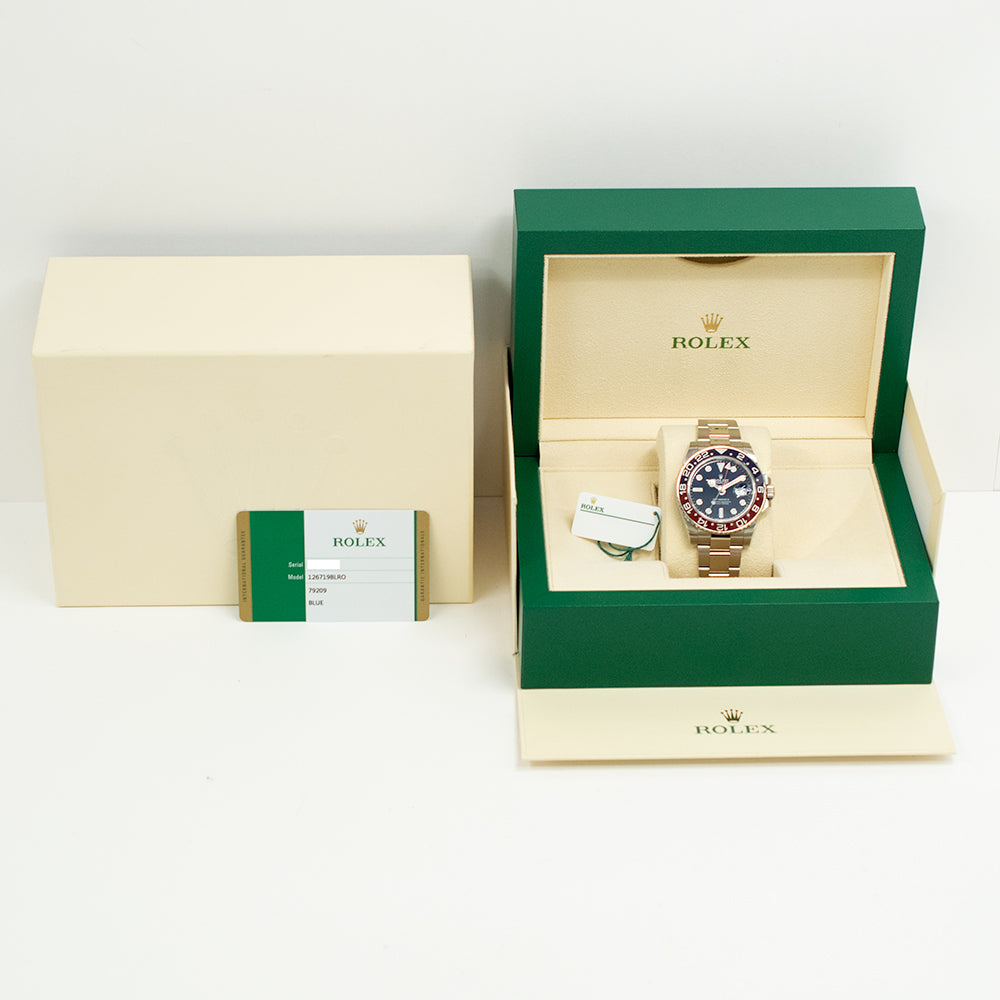 Rolex GMT-Master II Blue Dial 126719BLRO (2019)