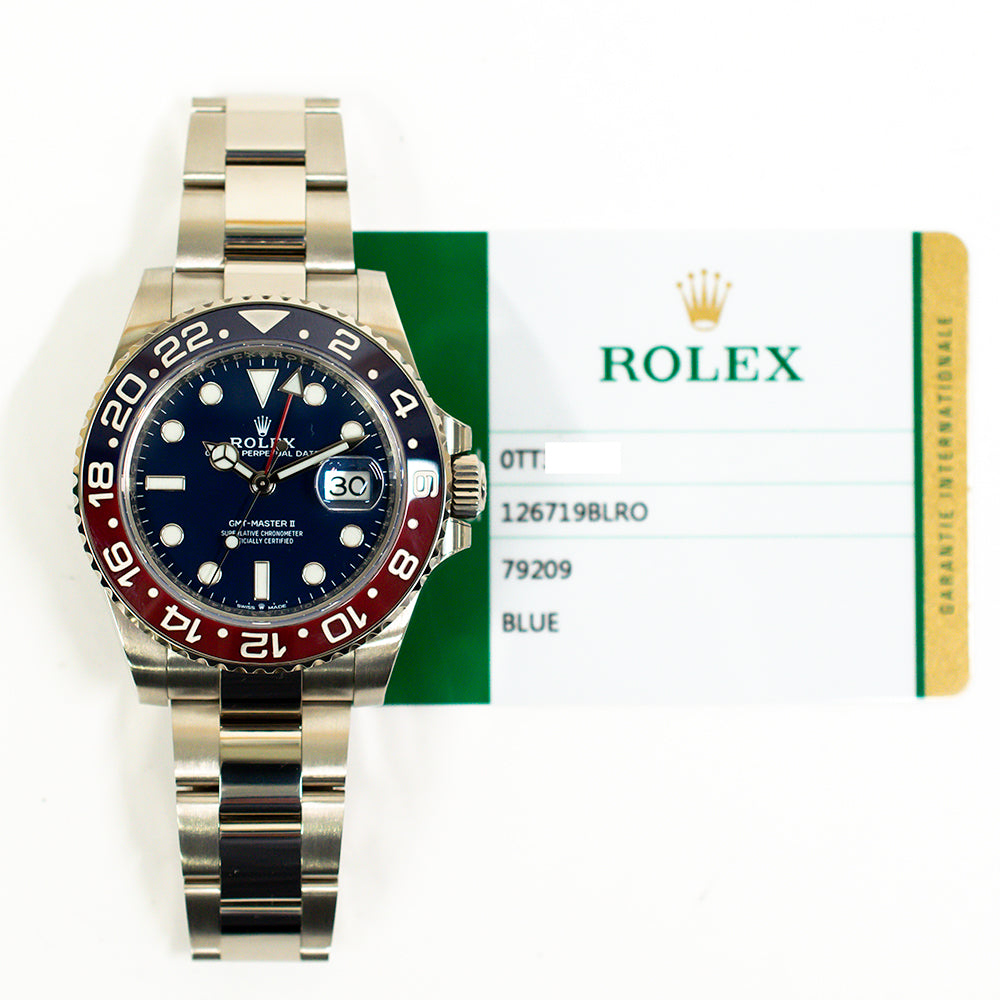 Rolex GMT-Master II Blue Dial 126719BLRO (2019)