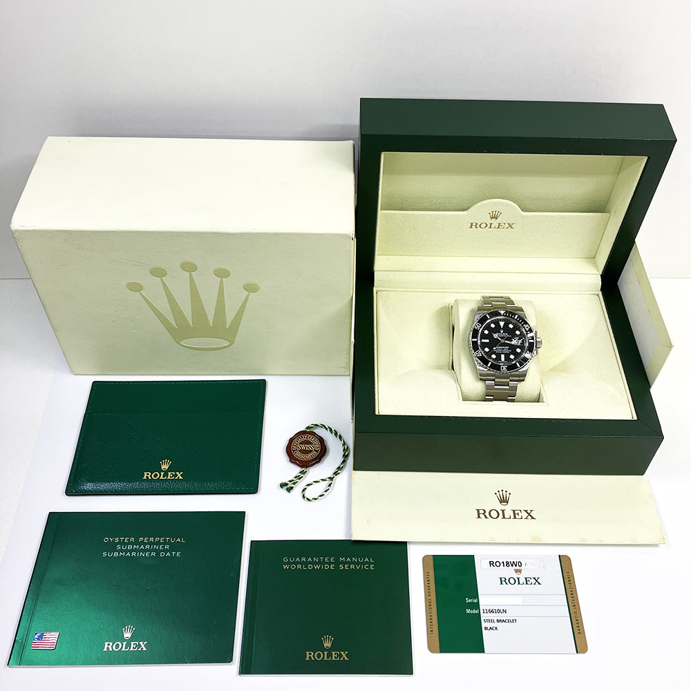 Rolex Submariner Date Black Dial 116610LN