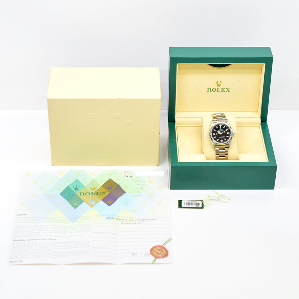 Rolex Explorer 36mm Black Dial 114270 (2006)
