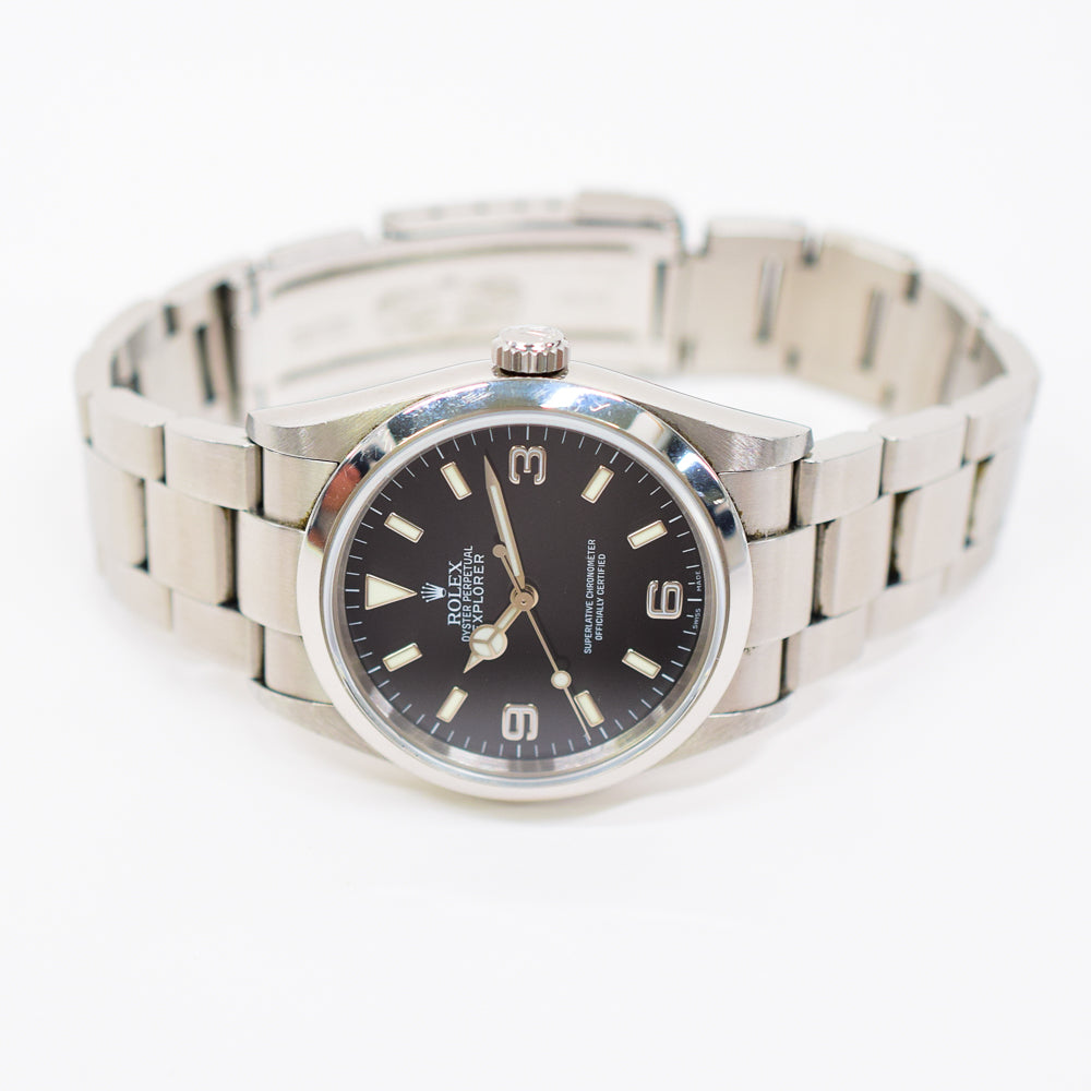 Rolex Explorer 36mm Black Dial 114270 (2006)