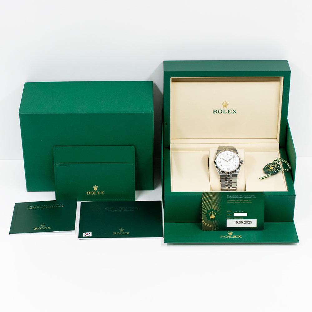 Rolex Land-Dweller 40mm Silver Dial 127334 (2025)