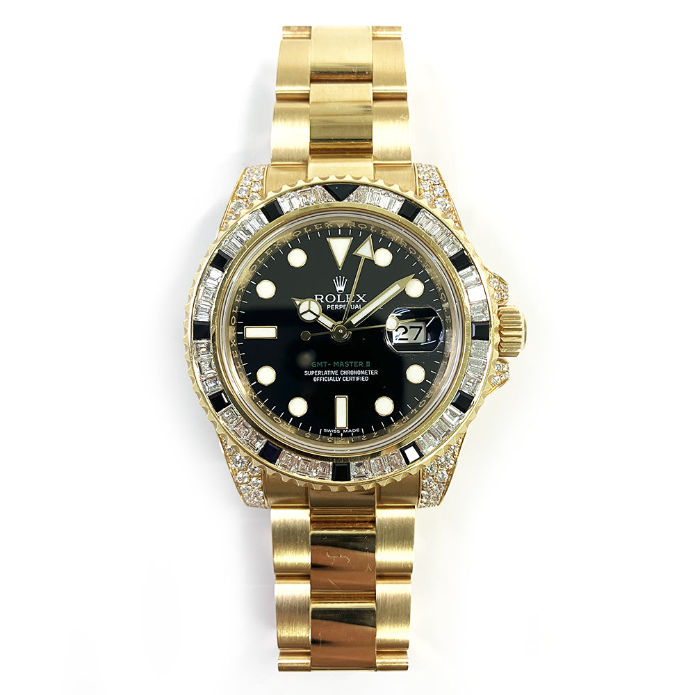 Rolex GMT-Master II 40mm Black Dial 116758SANR