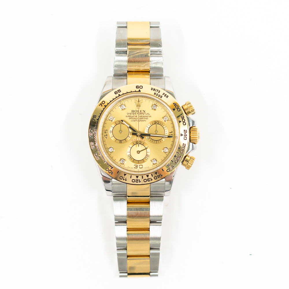 Rolex Daytona Champagne Diamond Dial 116503G