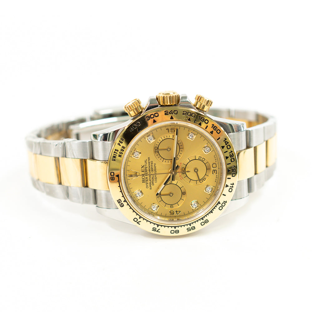 Rolex Daytona Champagne Diamond Dial 116503G