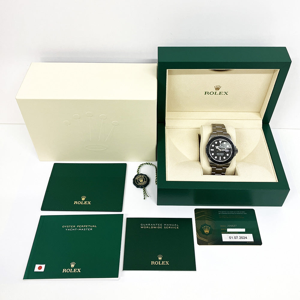 Rolex Yacht-Master 42mm Black Dial 226627 (2024)