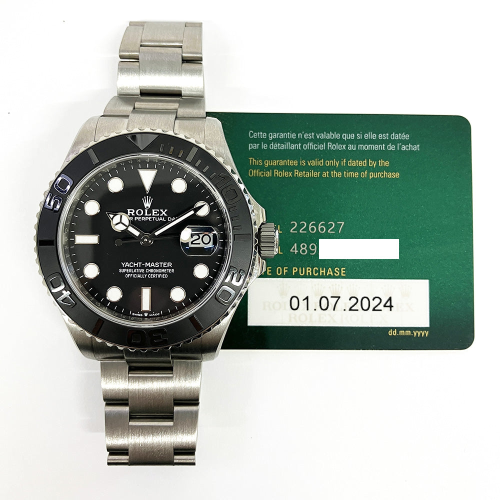 Rolex Yacht-Master 42mm Black Dial 226627 (2024)