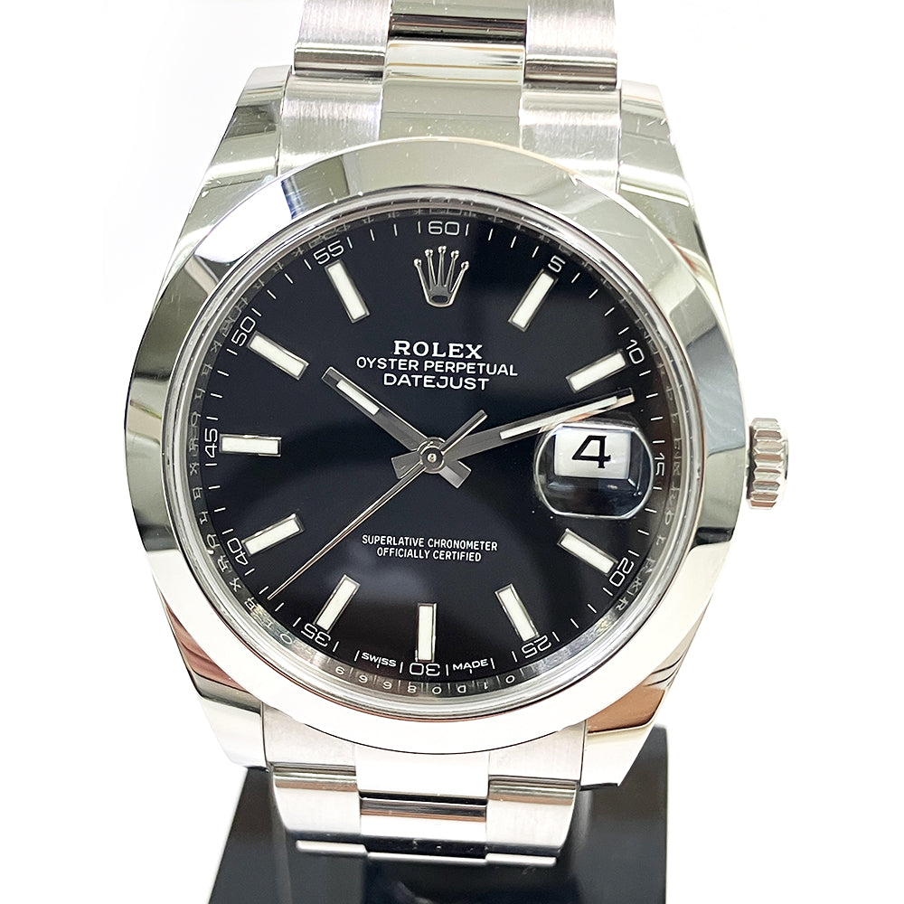 Rolex Datejust 41mm Black Dial 126300