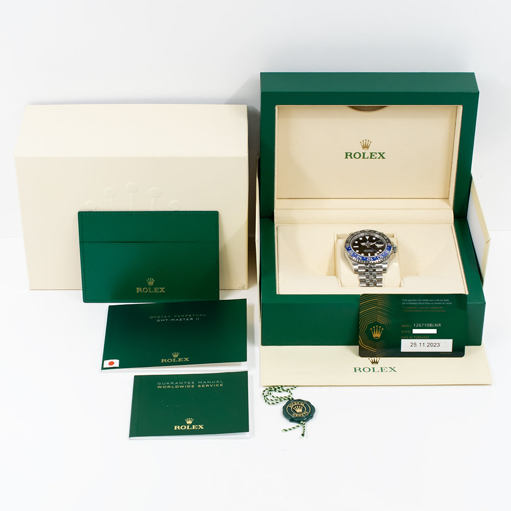 Rolex GMT-Master II "Batman" Dial 126710BLNR (2023)