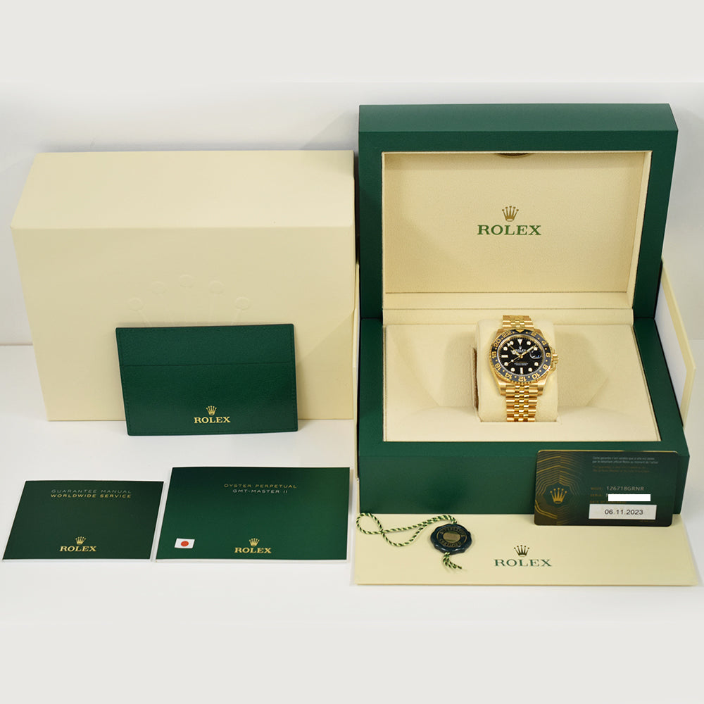 Rolex GMT-Master II Black Dial 126718GRNR (2023)