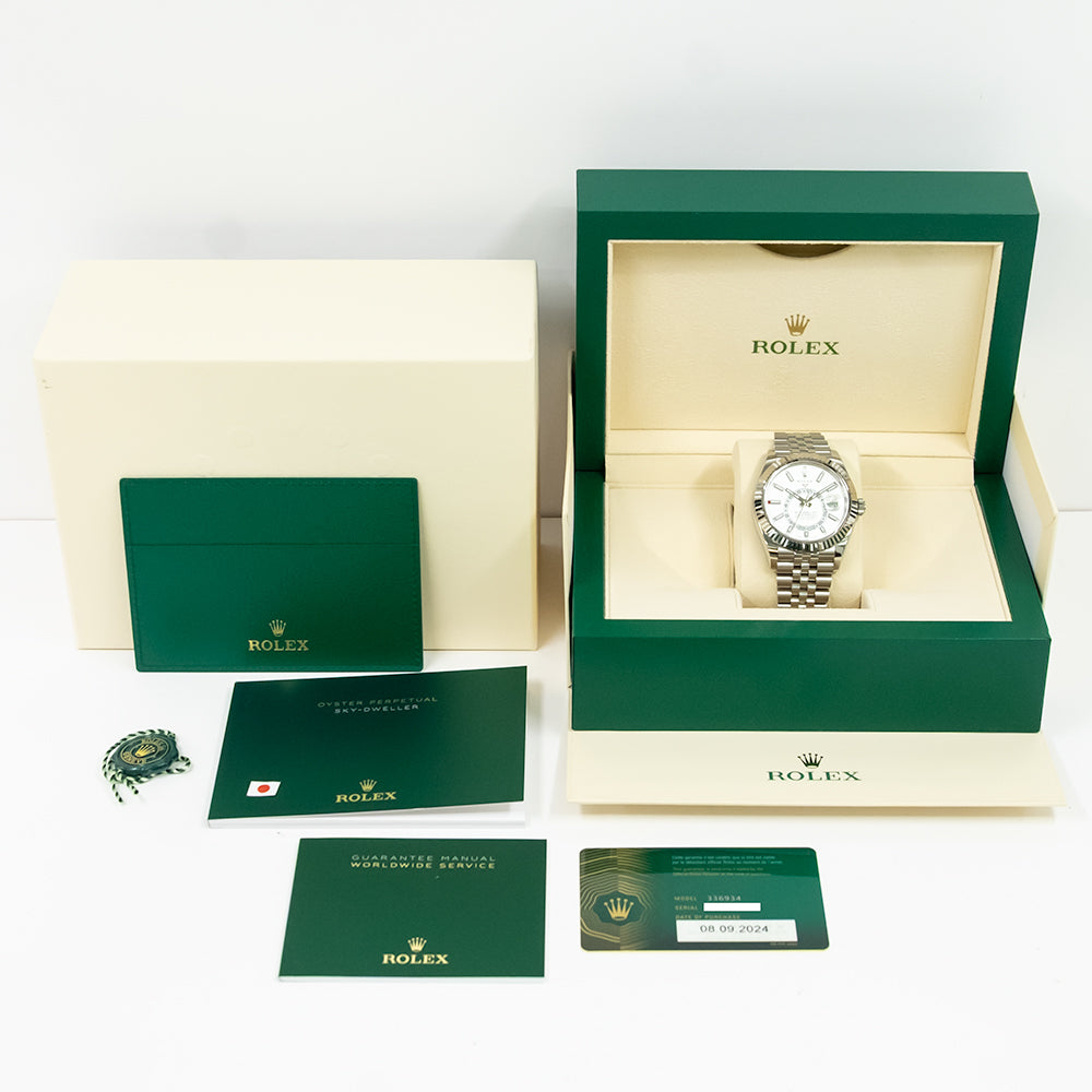 Rolex Sky-Dweller White Dial 336934 (2024)