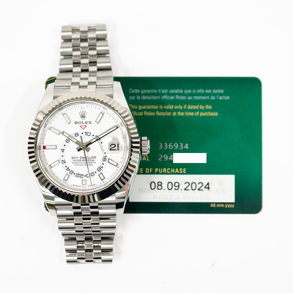 Rolex Sky-Dweller White Dial 336934 (2024)