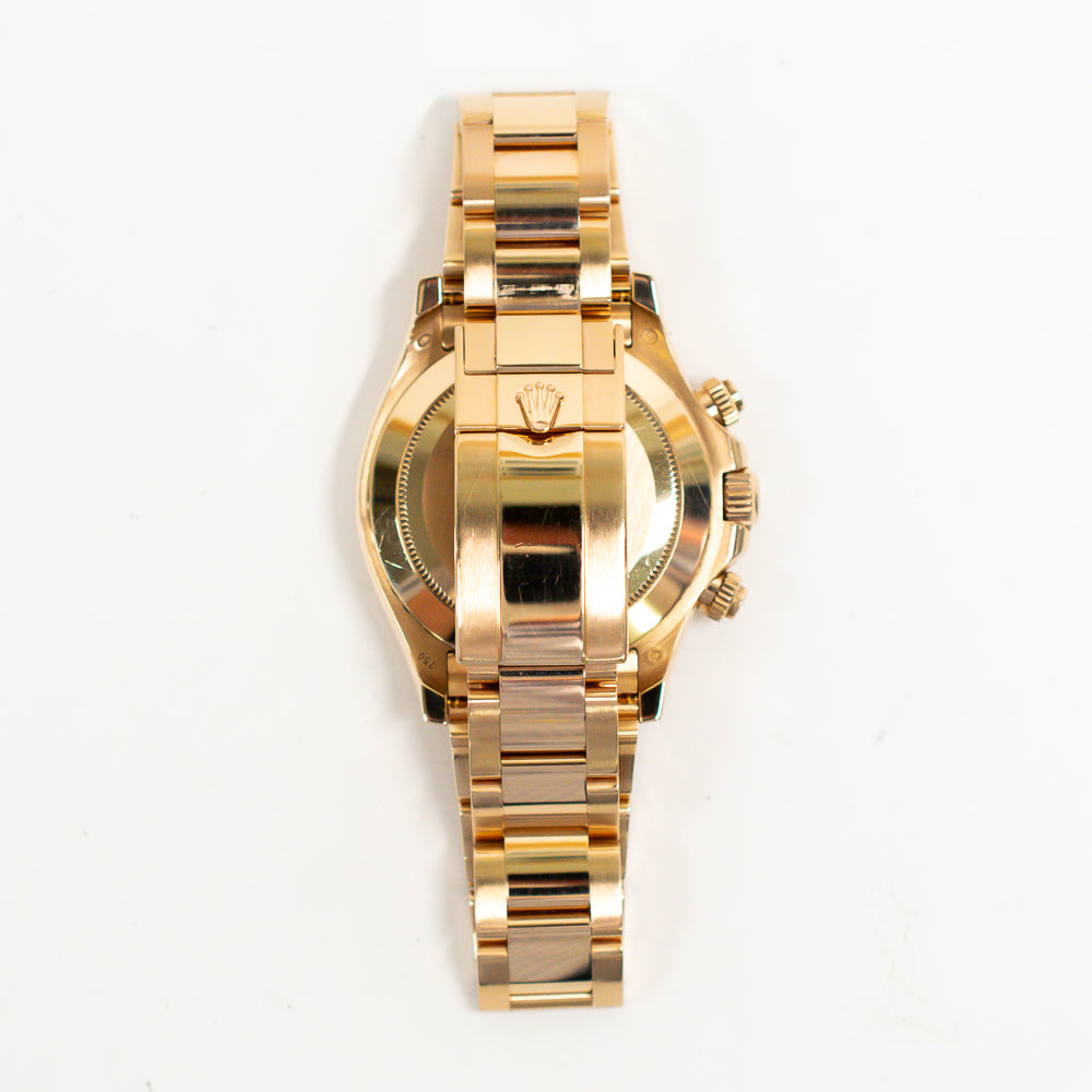 Rolex Daytona Rose Gold Black Dial 116505 (2014)