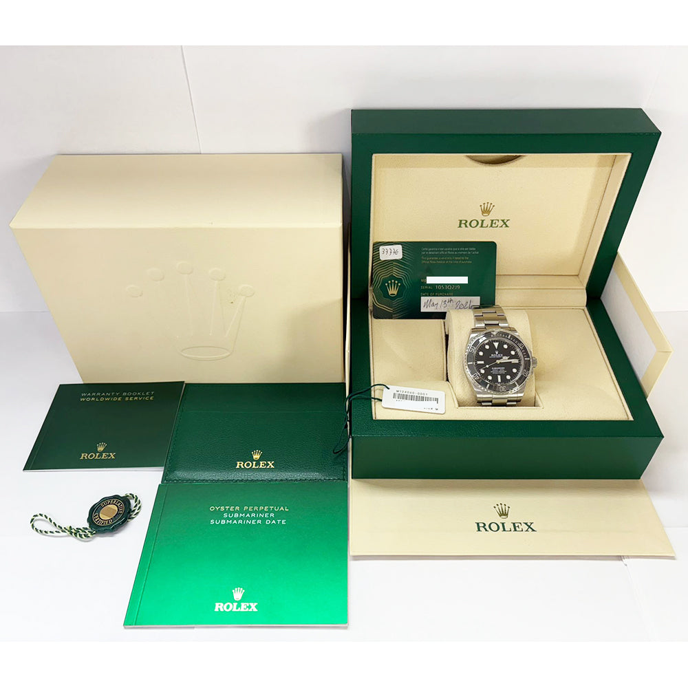 Rolex Submariner No Date 41mm Black Dial 124060 (2021)
