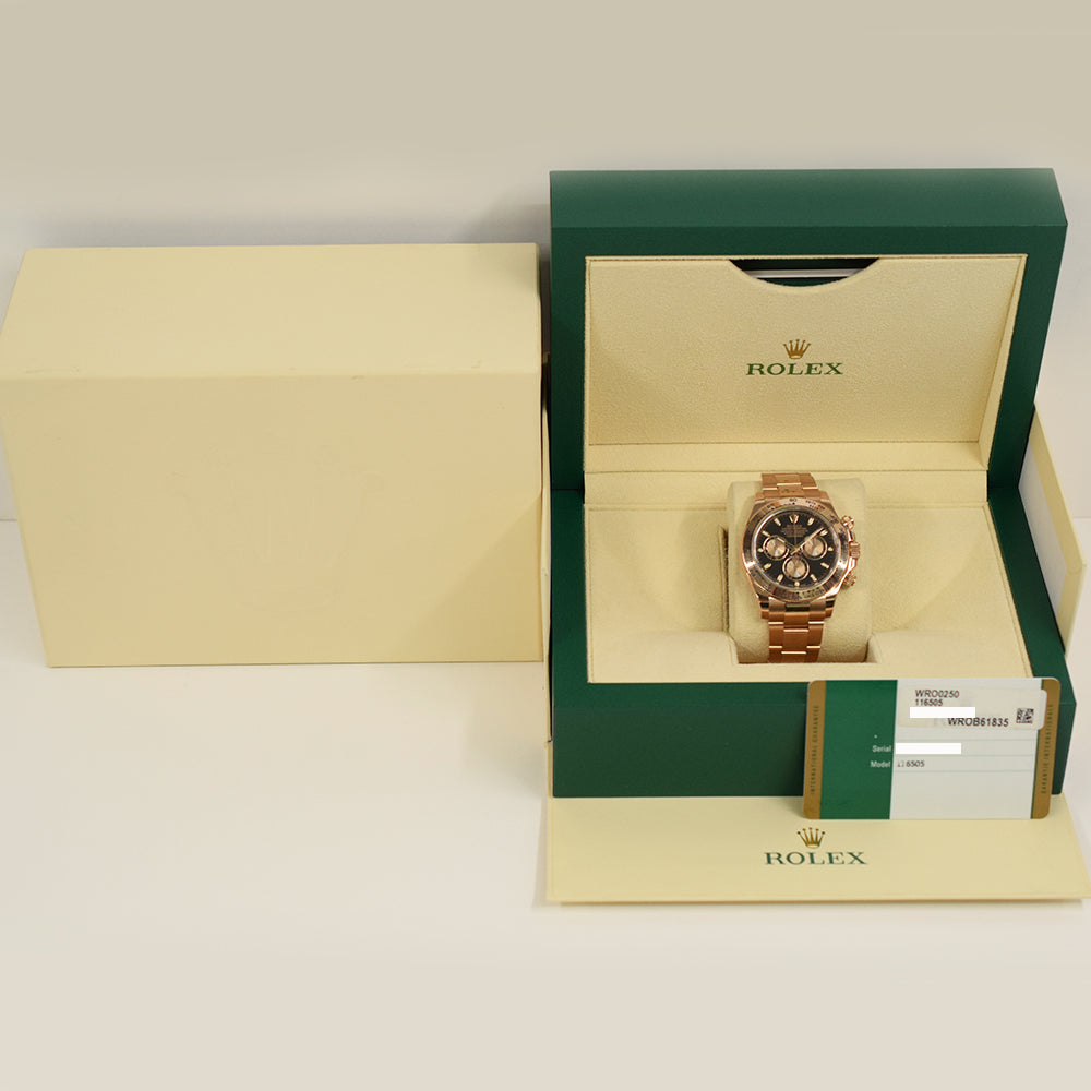 Rolex Daytona Black Dial 116505 (2016)