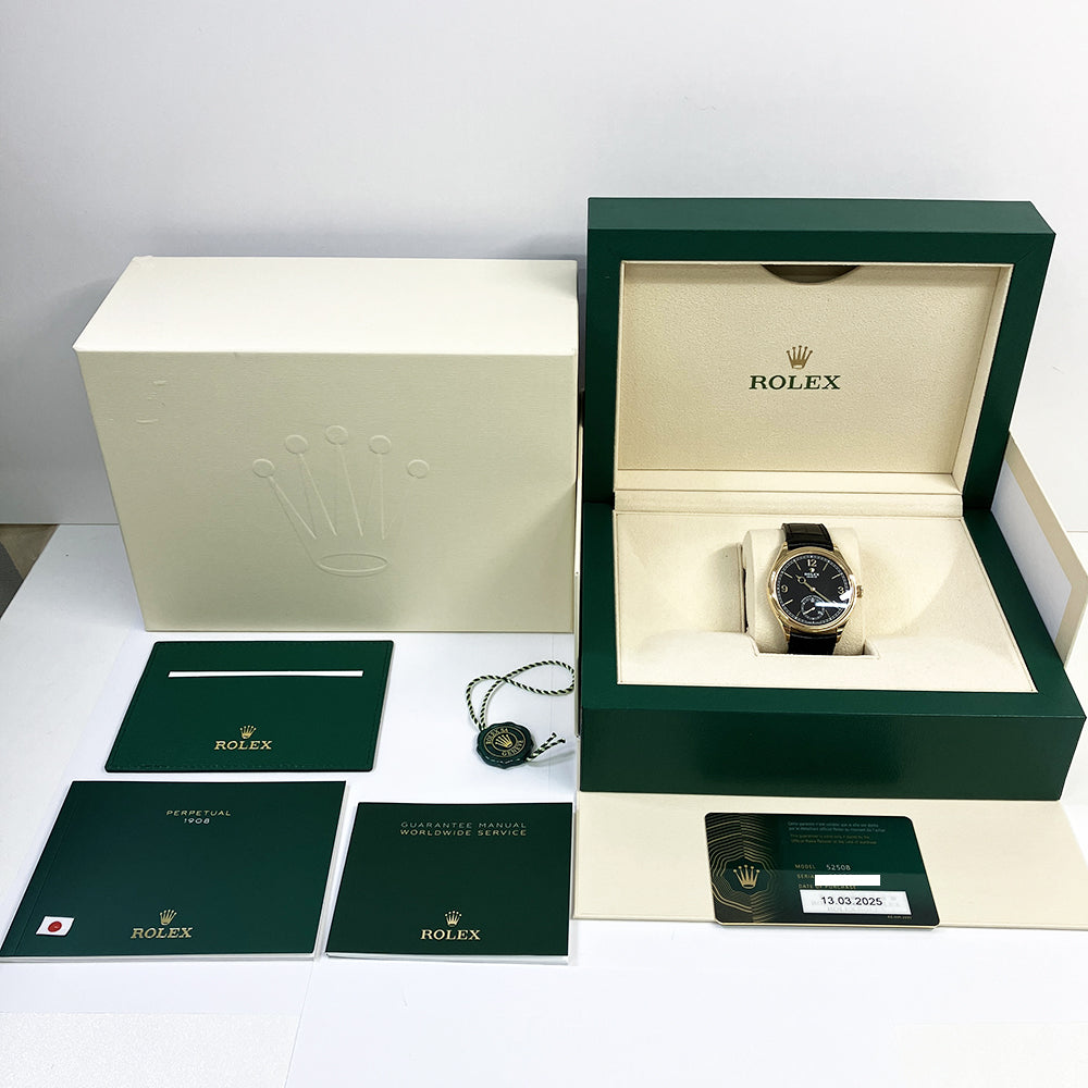 Rolex Celinii 1908 39mm Black Dial 52508 (2025)