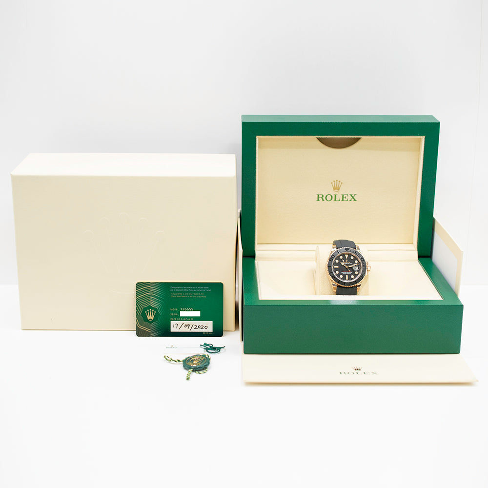 Rolex Yacht-Master 40mm Black Dial 126655 (2020)