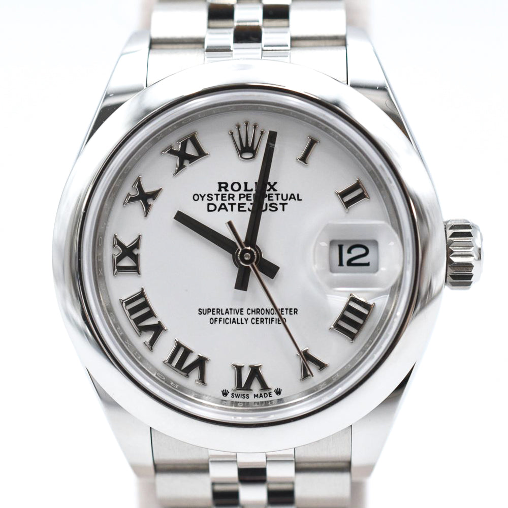 Rolex Datejust 28mm White Roman Dial 279160 (2023)