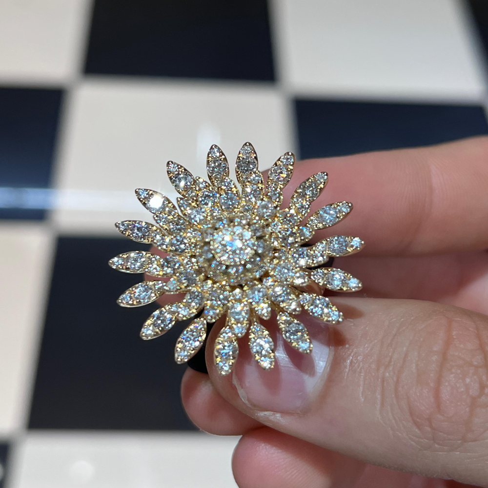 Exquisite 14kt Gold Ring (Style Number: ODR17788-14)