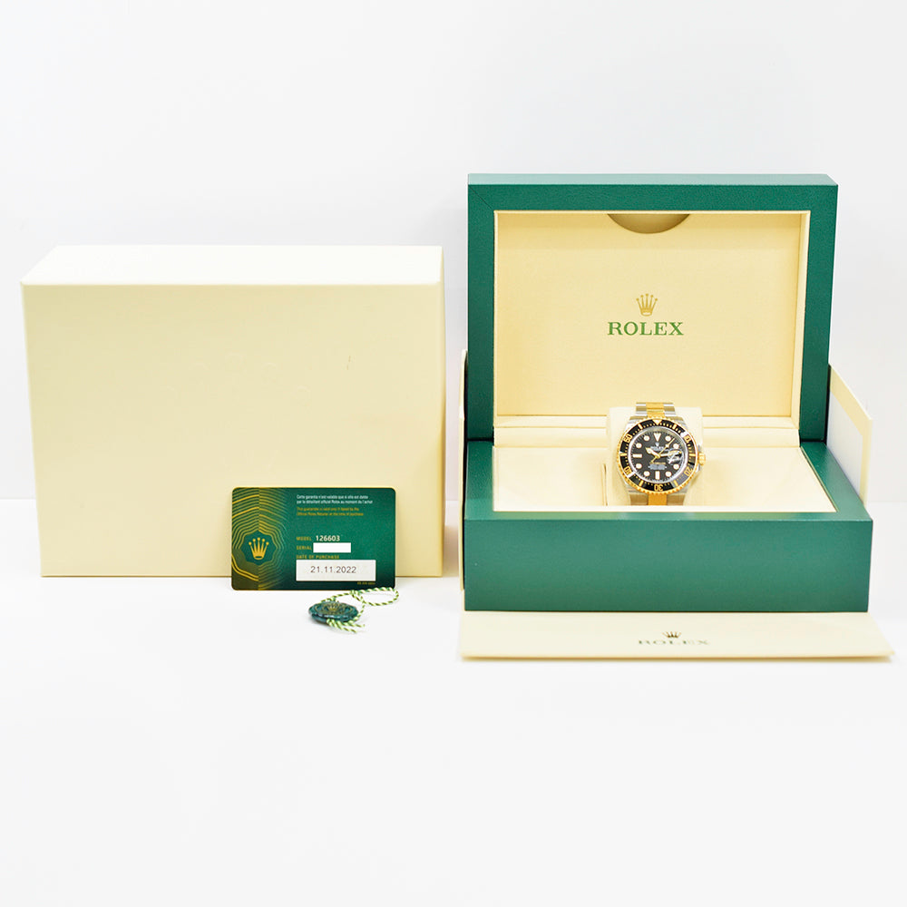Rolex Sea-Dweller 43mm Black Dial 126603 (2022)