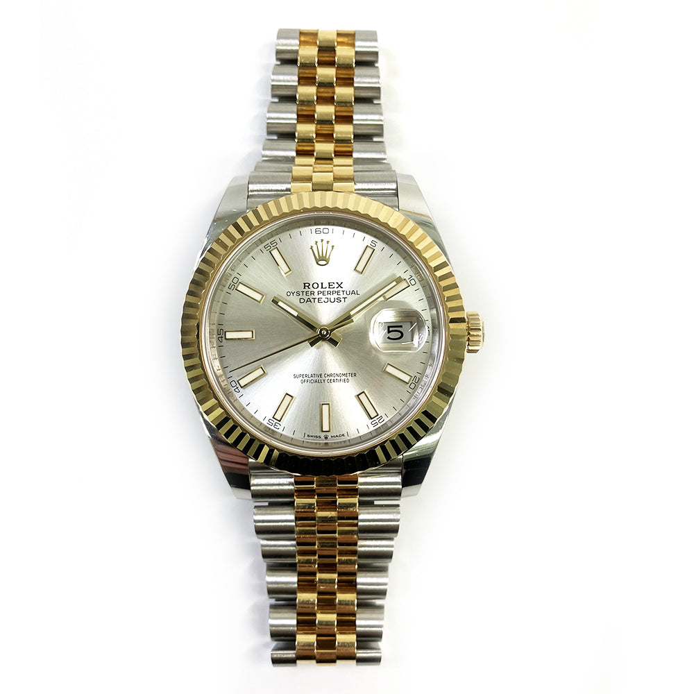Rolex Datejust 41mm Silver Dial Oyster 126333 (2019)