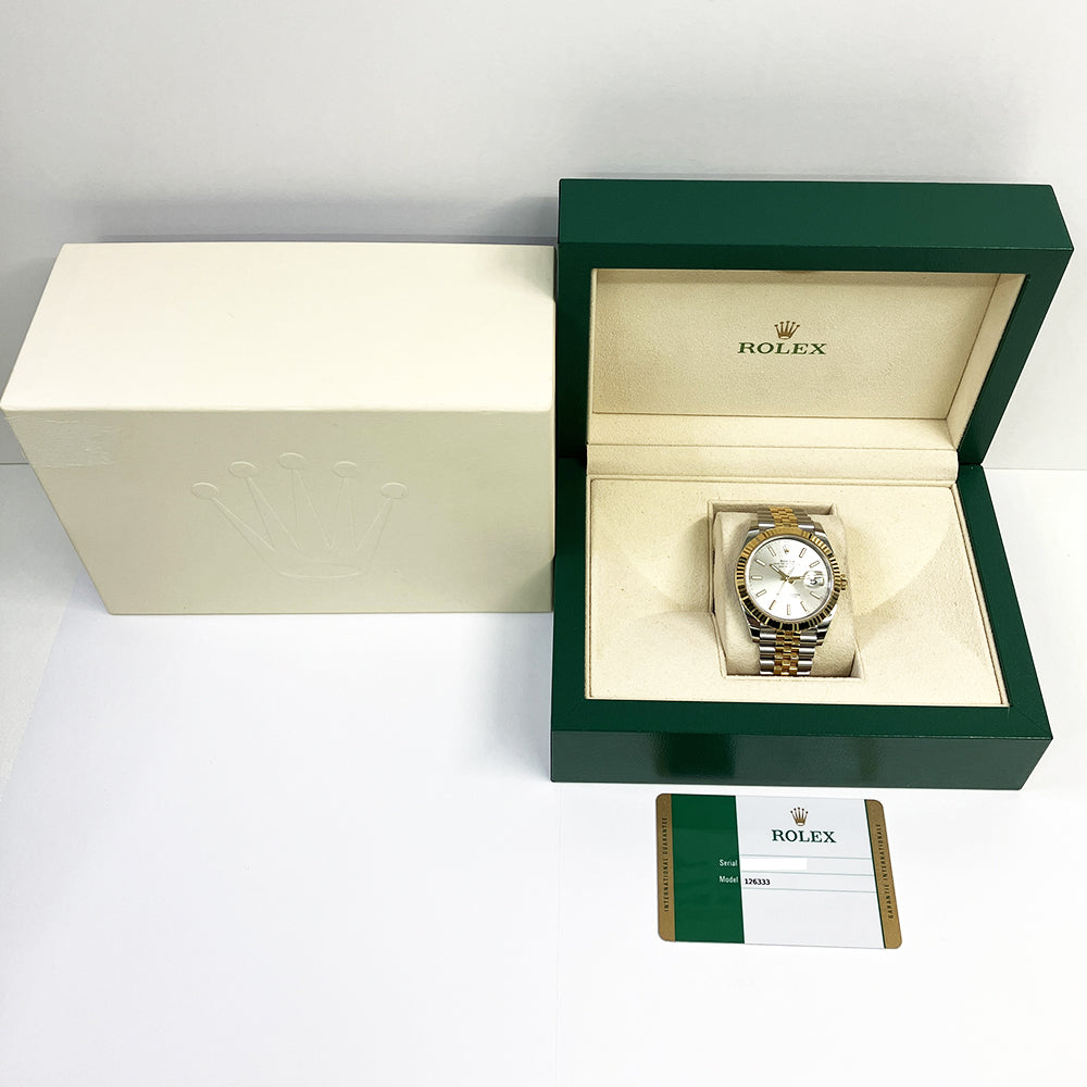 Rolex Datejust 41mm Silver Dial Oyster 126333 (2019)