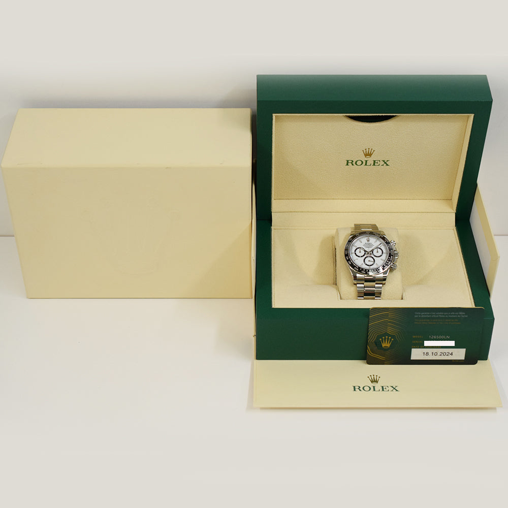 Rolex Daytona White Dial 126500LN (2024)