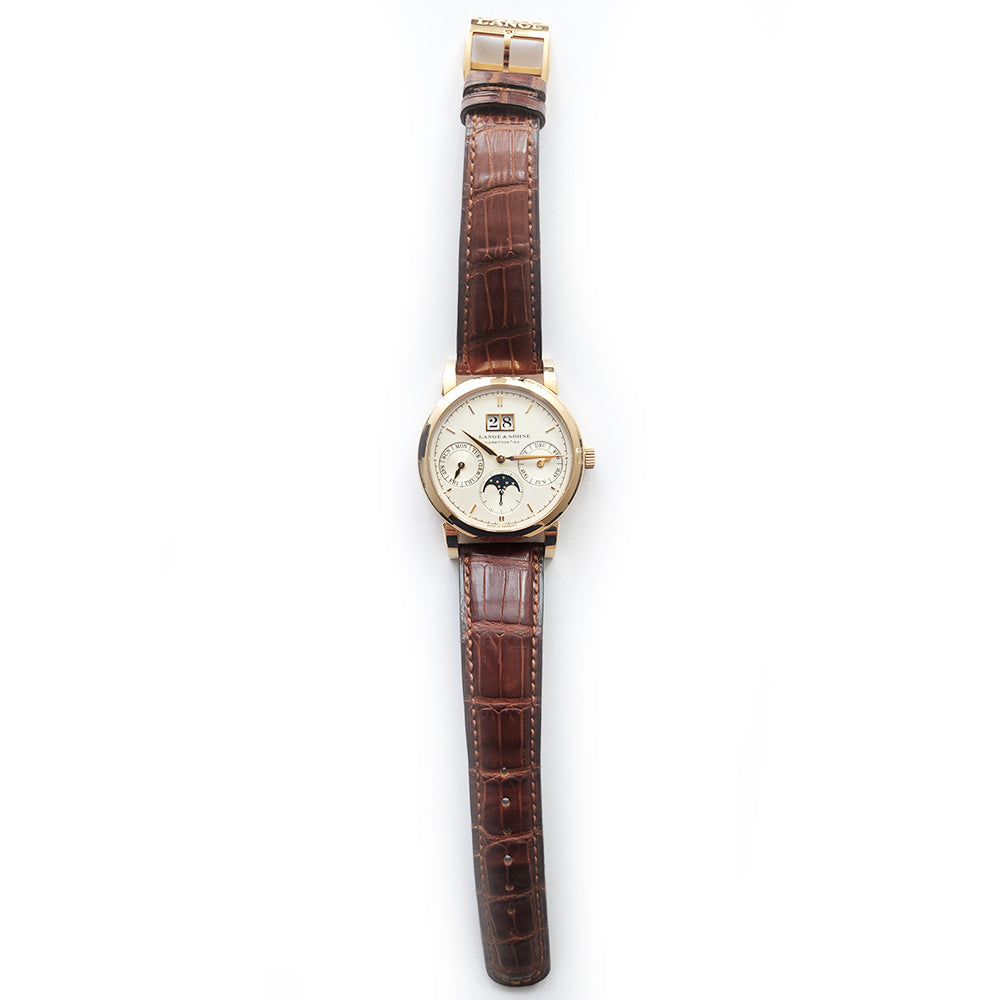 Saxonia Annual Calendar 38.5mm Rose Gold Automatic 330.032 (2015)