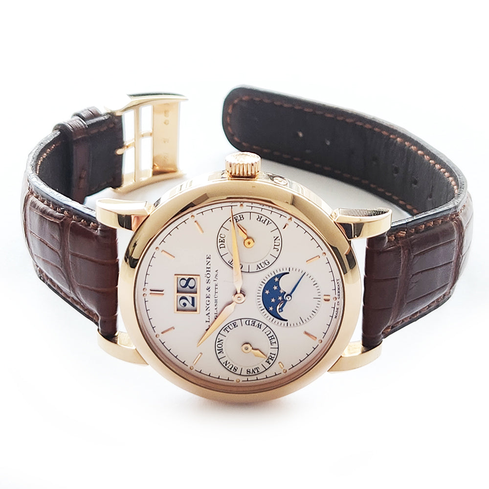 Saxonia Annual Calendar 38.5mm Rose Gold Automatic 330.032 (2015)