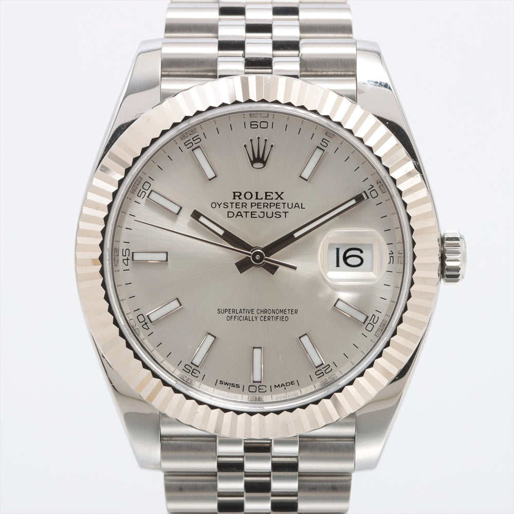 Rolex Datejust 41mm Silver Dial 126334 (2018)